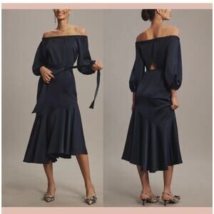 Sachin & Babi Kai Off-Shoulder Maxi Dress - Size 4 (New)